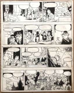 Klooster, Ben Van ’T | Klooster, Ben van ’t - Originele pagina - Tom Poes en de jonge Schicht - Eindpagina - (1962) | Catawiki