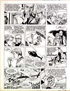 Paape, Eddy | Luc Orient Planche à l’encre de Chine n°9, issue de l’album | Cornette de St Cyr