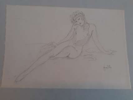 Leone Frollo | Mona Street - Leone Frollo - illustrazione originale - Page volante - (2010) | Catawiki