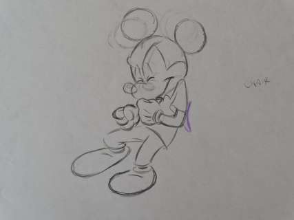 Walt Disney Studio’s | Walt Disney Studio’s - Original Animation Drawing Mickey mouse | Catawiki