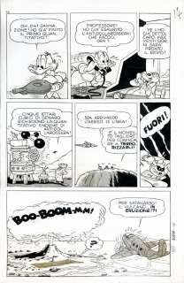 Romano Scarpa Paperino e l’Antidollarossera | Little Nemo