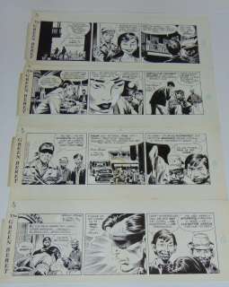 Joe Kubert. The Green Beret. Daily Strips. | Weiss Auctions