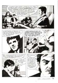 Corrado Roi | Dylan Dog spec. n. 1 - C. Roi - Tavola Originale "Il club dell’orrore" - Page volante - Exemplaire unique - (1987) | Catawiki
