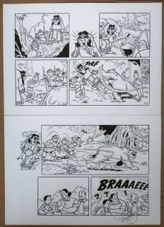 Paul Geerts / Eric de Rop | Suske en Wiske - Originele pagina (p.32) - De preutse prinses - (2020) | Catawiki