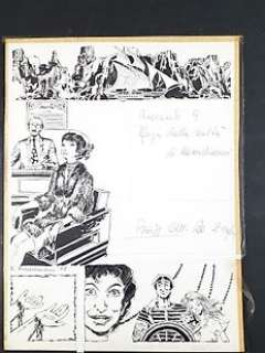 Roberto Bonadimani - Roberto Bonadimani - Tavola Originale "Fuga dalla RealtÃ " - Firmata - Page volante - Exemplaire unique - (1973)