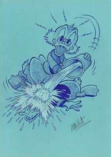 Millet | Millet - Original drawing - Donald Duck & Scrooge McDuck - Size: 23 x 34 cm | Catawiki