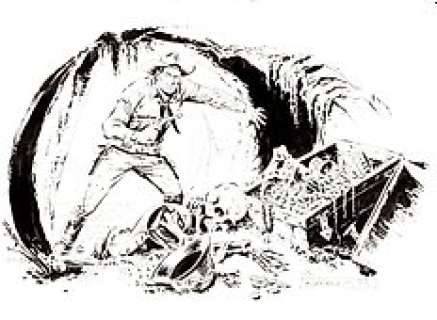 Carlo Raffaele Marcello | Tex - C.R.Marcello - Illustrazione Originale Cavalcando con Tex " Il tesoro del pirata Lafitte" - Page volante - Exemplaire unique - (1992) | Catawiki