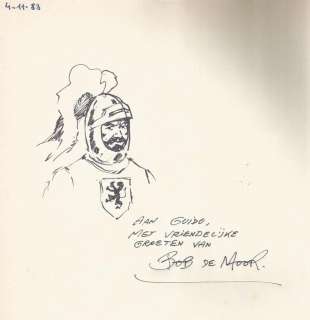 Bob de Moor | bob de moor - De leeuw van Vlaanderen - Broché - (1973) | Catawiki