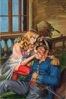 EMANUELE TAGLIETTI - Copertina per Zora Nuova serie 22 ‘Il bel soldatino’. Cm 25,5 x 36,5. Tempera su cartoncino rigido. Anno di esecuzione 1981.