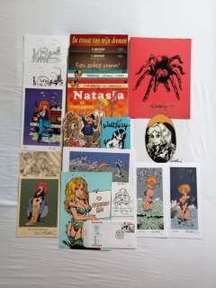 F. Walthéry | Walthéry - O.a. Natasja, Rubine. Albums en zeefdrukken - zie omschrijving - Broché - EO - (1986/2007) | Catawiki