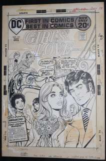Art Saaf, Vince Colletta - girls‘ love stories #171 cover - ‘too good for him! ‘ - 1972