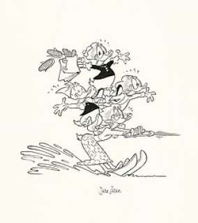 Silvia Ziche - Topolino #3117 - Silvia Ziche - cover originale firmata - Page volante - Exemplaire unique - (2015)