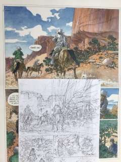 Hermann | Hermann - Planche originale crayonnée - Duke T4 - La Dernière fois que j’ai prié - (2020) | Catawiki