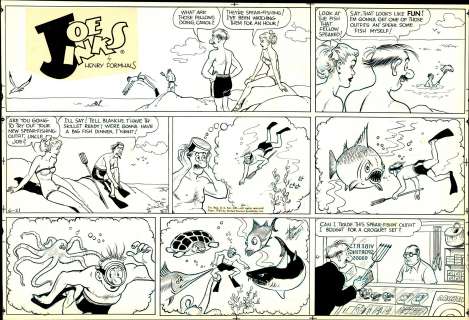 Henry Formhals | Formhals - JOE JINKS, Sunday (06/21/1953) NO RESERVE! | Russ Cochran