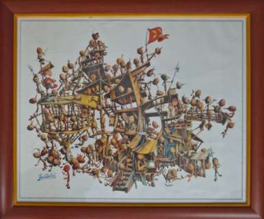 Jean Dulieu- Commercial Picture Paulus and the Acornmen | Zwiggelaar Auctions