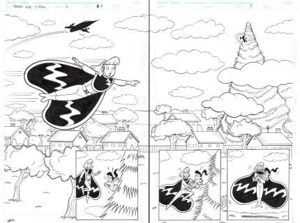 Gary Fields, Jim Amash - Marvel Kids X-Men #1 Pgs. 4 & 5 - Storm Dps