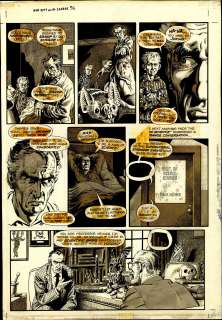 John Severin | Severin - "WHO TOYS WITH TERROR", WEIRD TALES OF
 MACABRE #2, Page 4 (1975) NO RESERVE! | Russ Cochran