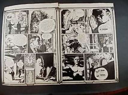 Giovanni Cianti e Alfredo Castelli - G. Cianti e A. Castelli - Horror Sansoni "I topi nel muro" - Page volante - Exemplaire unique - (1969)