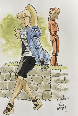 LES VARIATIONS DE SECCOTINE EDITION LUXE PULP’S BD - DÉDICACÉ PAR FELIX MEYNET | Pulp’s