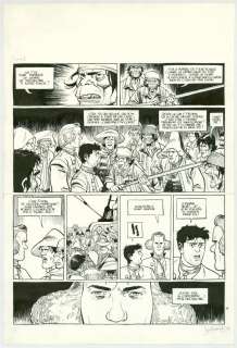 Matthieu Bonhomme - Planche originale - La providence - Le Marquis d‘Anaon