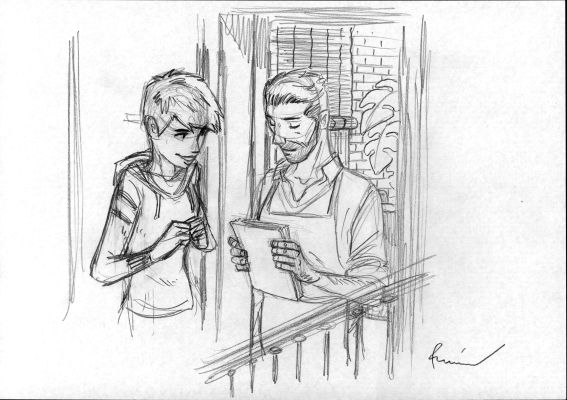 DESSIN ORIGINAL POUR STELLA PAR CYRIL BONIN - ILLUSTRATION N°9 | Pulp’s
