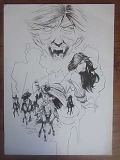 Vargas, Rafaël - Vargas, Rafaël - Dessin original - Couverture - Éternel hiver - (2018)