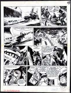 Follet, René - Alain Brisant | Follet, René - Alain Brisant - Planche originale - Â« S.O.S. Bagarreur Â» - (1967) | Catawiki