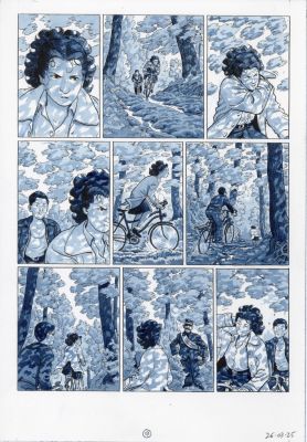 Dominique Bertail | Madeleine, Résistante tome 4 – Planche originale 19 | Galerie Barbier