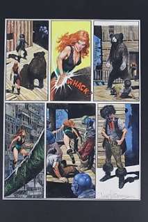 Don Lawrence | Lawrence, Don - Originele pagina (p.15) - Storm 4 - De groene hel - Formaat: 42 x 32 cm - (1980) | Catawiki