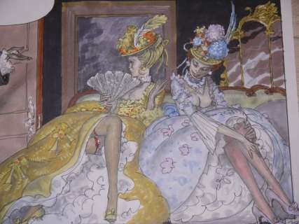 Von Gã¶Tha, Erich | Erich von GÃ¶tha - Planche originale en couleur (p.34) - Les Malheurs de Janice T.3 - (2003) | Catawiki