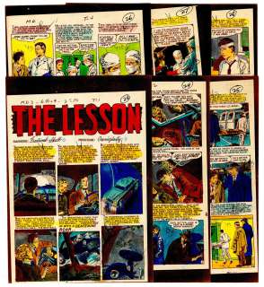 Crandal - THE LESSON, MD #3, 8 Pg. Story (1955) | Russ Cochran