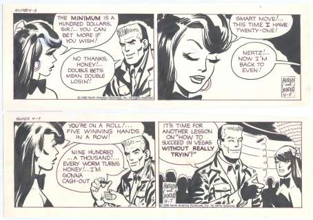 Matera - STEVE ROPER (04/06 & 07/1988) Daily Strips