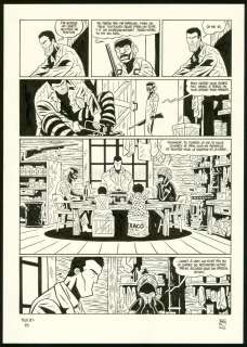 Brüno - Planche originale n° 79 - Angola - Tyler Cross