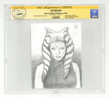 Jan Duursema - Ahsoka Tano Sketch
