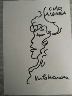 Milo Manara | Milo Manara - Disegno originale "Miele" con dedica - Page volante - Exemplaire unique - (2010) | Catawiki