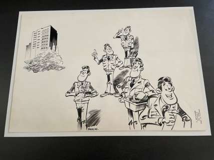 Berck | Berck - Dessin original - Publicité | Catawiki