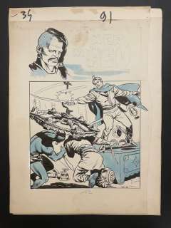 Marcello, Raphaël Carlo | Marcello, Raphaël Carlo - 11x Planche originale - Le Cavalier Inconnu - La mer en feu - Histoire complète | Catawiki