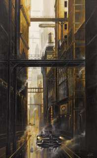 Didier Graffet - Peinture originale intitulée "Dark Angel"