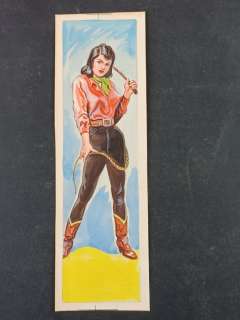 Francesco Gamba | Francesco Gamba - Illustrazione Originale "Jane Calamity" - Page volante - Exemplaire unique | Catawiki