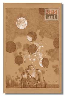 Steven Russell Black - Drawing a day issue 022 page when planets align