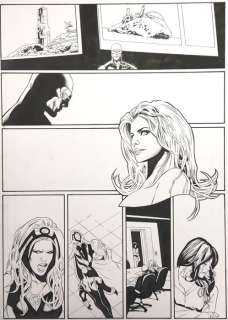 Greg Land - 43 X 29 Cm. | Uncanny X-Men #515 Page 10 - Greg Land - Originele pagina - Exemplaire unique - (2009) | Catawiki