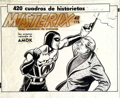 Sergio Tarquinio | Amok - Sergio Tarquinio copertina originale | Catawiki