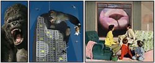 Jeroom | Jeroom - "King Kong" NFT + Art paper on plate (2022) | Catawiki