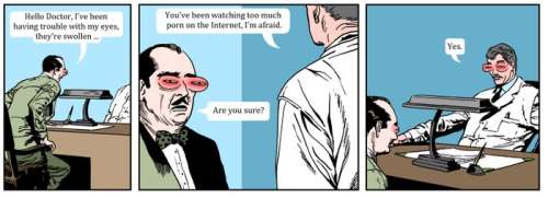 Jeroom | Jeroom - "Porn eyes" NFT + Art paper on plate (2022) | Catawiki