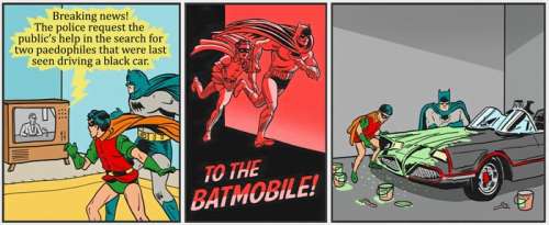 Jeroom | Jeroom - "To the Batmobile" NFT + Art paper on plate (2022) | Catawiki
