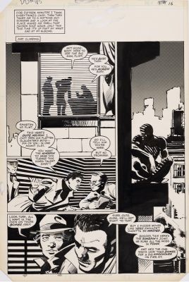 Klaus Janson | Daredevil #185: Guts - Page 12, Marvel Comics Penciler: Klaus Janson - Inker: Klaus Janson, 1982 | Philippe Labaune Gallery
