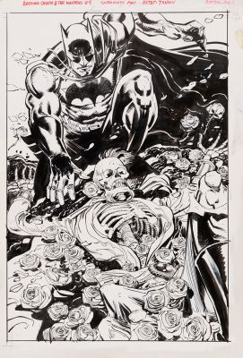 Klaus Janson | Batman: Death and the Maidens, Issue 8 - Cover, DC Comics Penciler: Klaus Janson - Inker: Klaus Janson, 2004 | Philippe Labaune Gallery