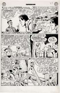 Al Plastino - superman #93 p 9 (large art) 1954