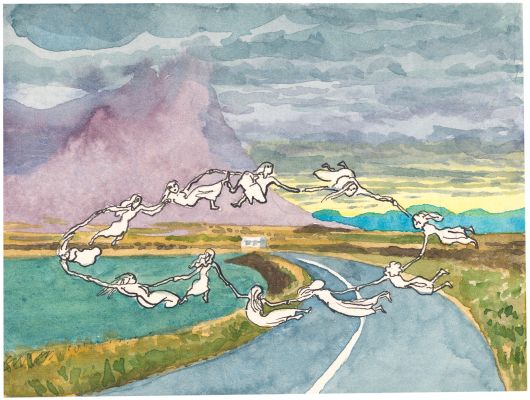 François Olislaeger | 2025 - Danse elfique en Islande | Huberty Breyne Gallery