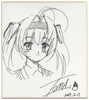 TOMA Hand-drawn Shikishi "Maple Colors" | Mandarake (Big Web)